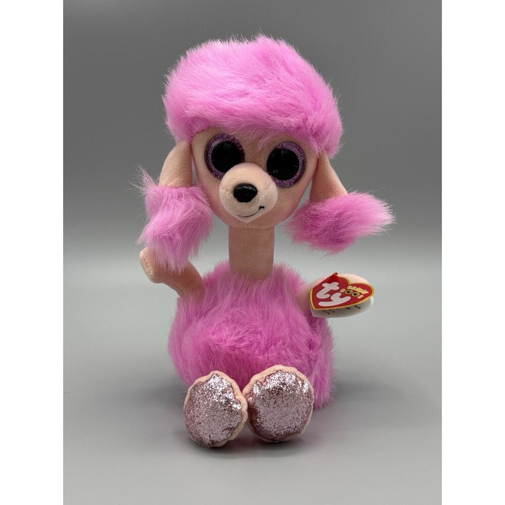 Ty Beanie Boos Camila Pink Poodle Plush 8 Inch Stuffed Animal Toy 2021